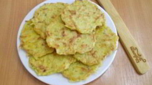 оладьи из тыквы с картофелем