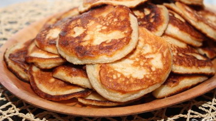 Рецепт оладий на катыке