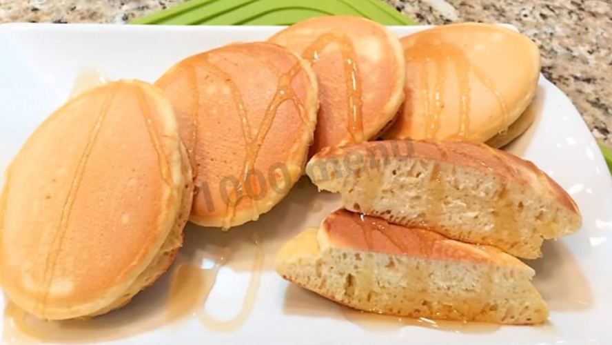 Рецепт оладий на кефире без масла быстро и вкусно