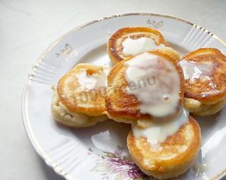 Оладьи на ряженке пышные быстро и вкусно