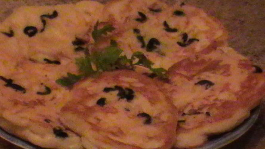 Рецепт оладий с припеком