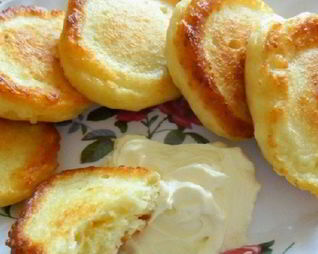 Оладьи с творогом