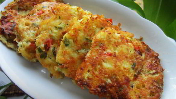 Рецепт Овощных оладий с сыром