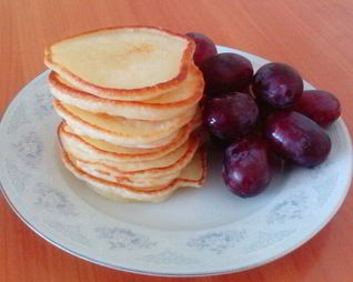 Пышные оладьи к завтраку