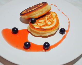 Пышные оладьи на кефире