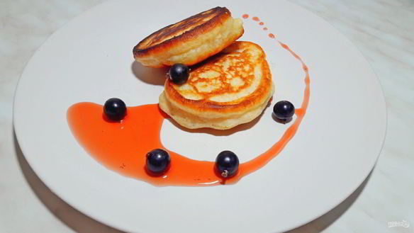 Рецепт Пышных оладий на кефире