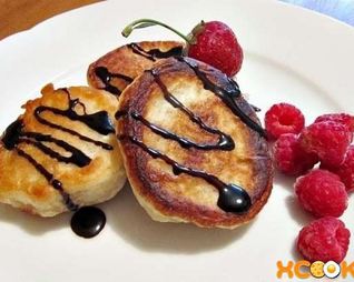 Пышные оладьи на сухих дрожжах