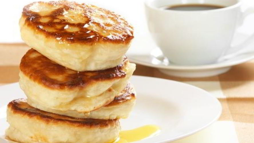 Рецепт пышных яблочных оладий