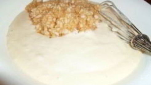 пышные яблочные оладьи