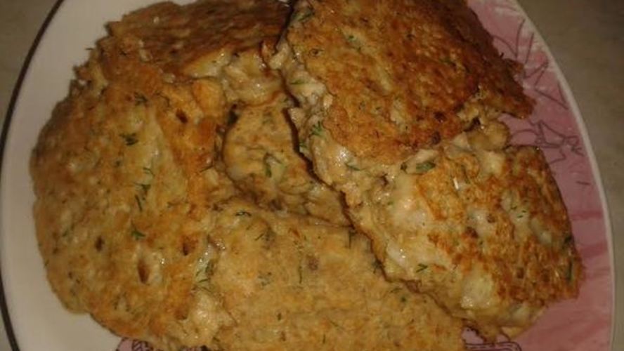 Рецепт рыбных оладушек