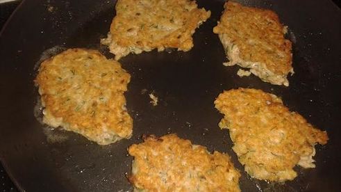 рыбные оладушки