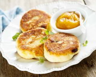 Сырно-картофельные оладьи