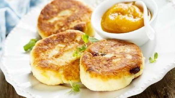 Рецепт Сырно-картофельных оладьи