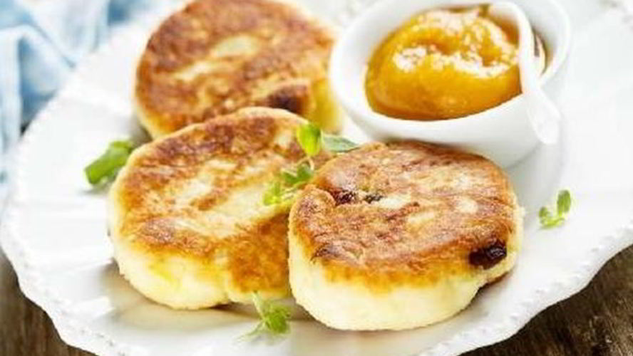 Рецепт сырно-картофельных оладьи