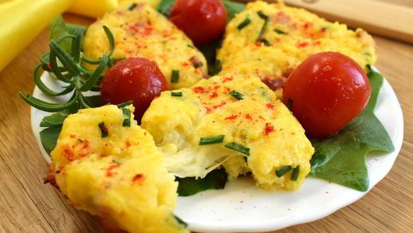 Рецепт Сырных оладушек Микс
