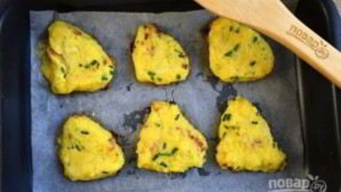 сырные оладушки микс