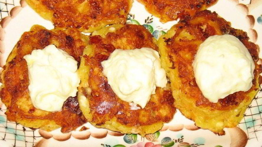 Рецепт сырных оладий