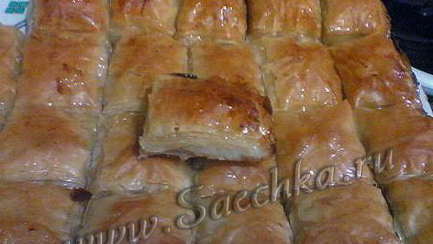 Рецепт пахлавы