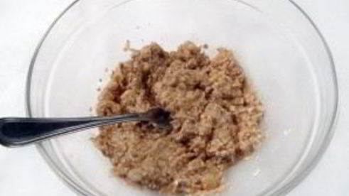 банановое печенье с овсяными хлопьями