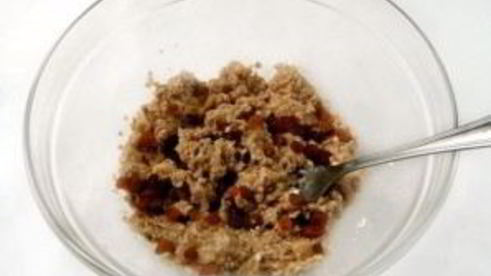 банановое печенье с овсяными хлопьями