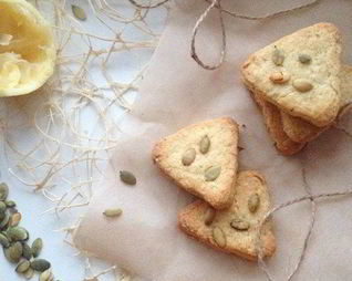 Быстрое лимонное песочное печенье