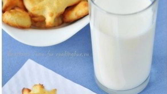 Рецепт Детского творожного печенья с ванилью