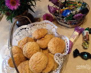 Домашнее овсяное печенье простое