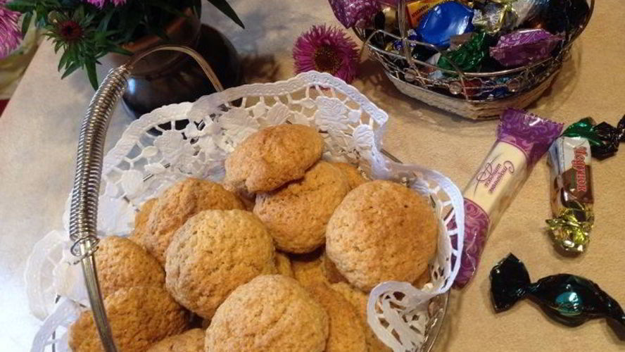 Рецепт домашнего овсяного печенья простого