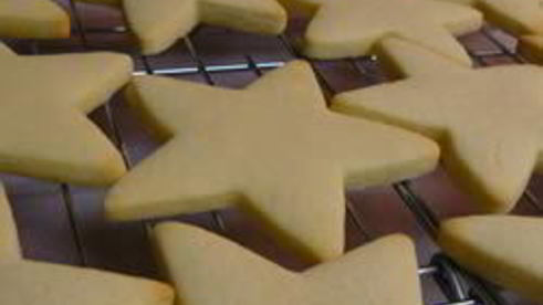 домашнее печенье в формочках