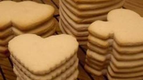 домашнее печенье в формочках