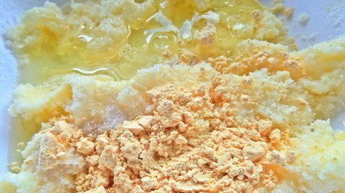 гречневое печенье с брусникой