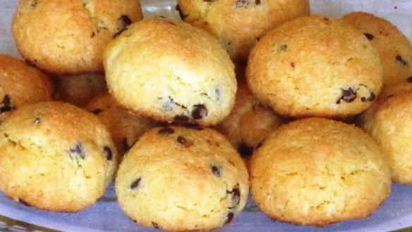 Рецепт Кокосового печенья с шоколадными каплями