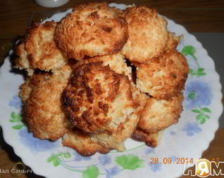 Кокосовое печенье