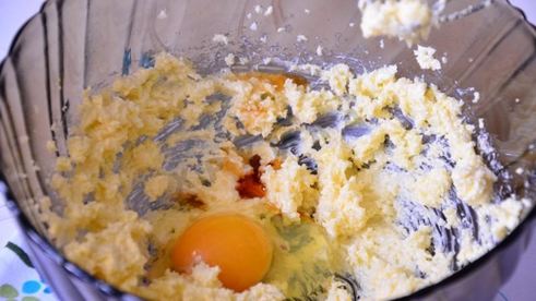 кукурузное печенье с мятным ганашем