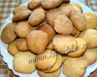 Легкое печенье из сырков