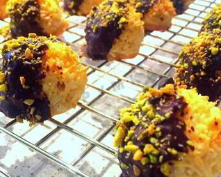 Миндально-кокосовое печенье без муки