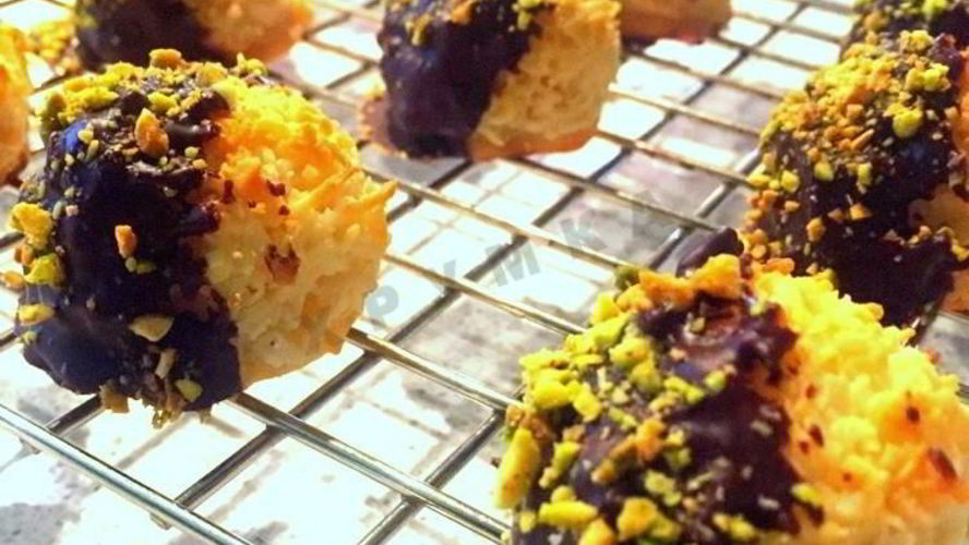 Рецепт миндально-кокосового печенье без муки