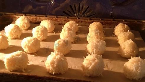 миндально-кокосовое печенье без муки