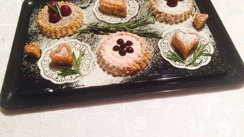 новогоднее печенье шишки