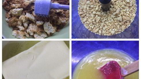 новогоднее печенье шишки