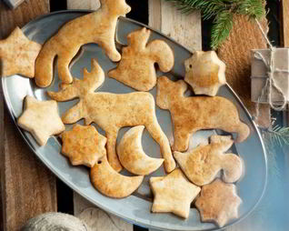 Новогоднее пряное печенье с медом