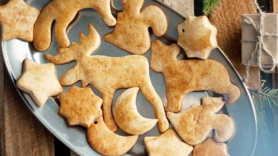 Рецепт новогоднего пряного печенья с медом