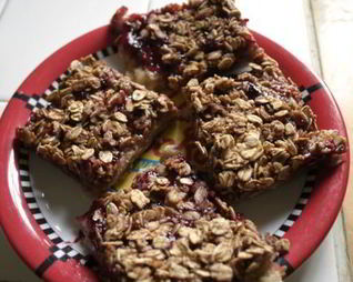 Овсяное печенье с вареньем