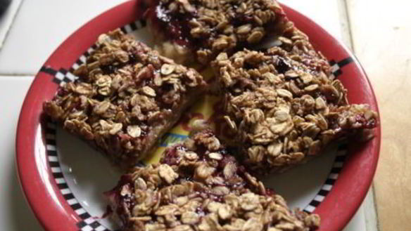 Рецепт Овсяного печенья с вареньем