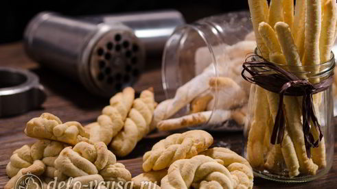 печенье через мясорубку