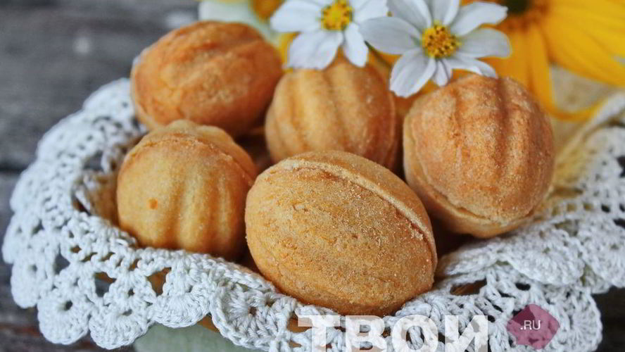 Рецепт печенья орешки