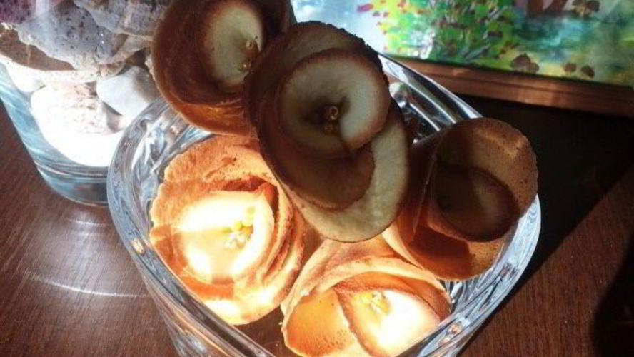 Рецепт печенья розы