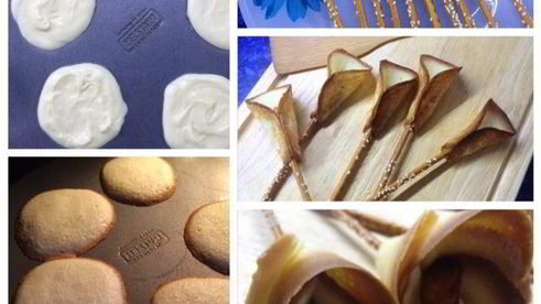 печенье розы