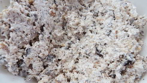 печенье с кокосом, орехами и шоколадом