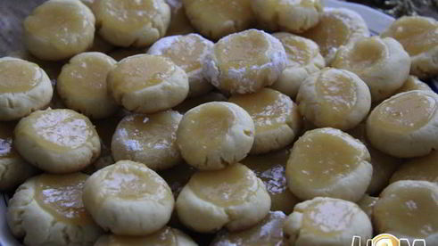 печенье с лимонной начинкой